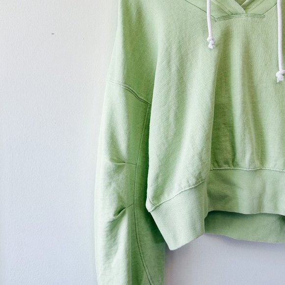 NWOT Free People Movement Playbook Hoodie in Lemongrass Size Extra Small - Picture 4 of 7